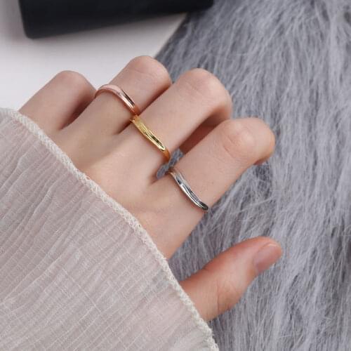 Fashion minimalist couple ring set for men and women friends for female bohemian vintage metal knuckle ring jewelry