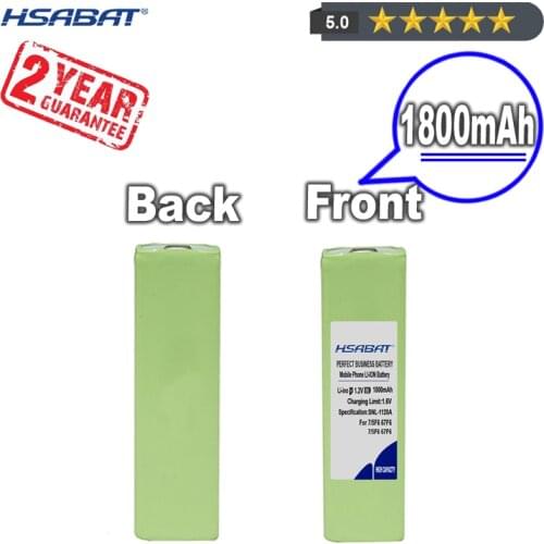 New Arrival [ HSABAT ] 1800mAh 7/5F6 67F6 Battery 1.2V ni-mh 7/5 F6 cell for panasonic for sony MD CD cassette player