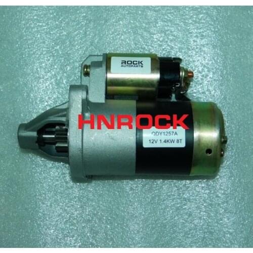 HENAN ROCK NEW 12V STARTER MOTOR QDY1257A FOR GREAT WALL V80 MPV GW4G63/4M ENGINE