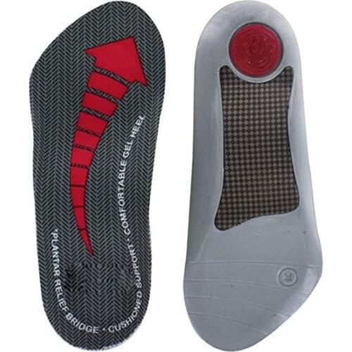 7/10 Shoe Pad Orthopedic Insole Unisex Flat Foot Arch Support Corrector Sports Orthosis Insole Pu Men Women Shoe Insole Inserts