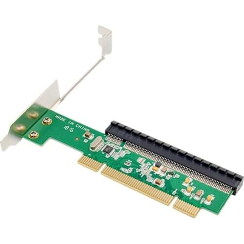 PC Riser Card PCI to PCI-E X16 Drive Free PEX 8112 Chip Plug and Play Use for Desktop Computers and Servers