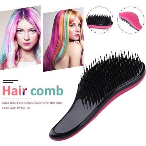 Hair Comb Scalp Massage Brush Massage Girl Ponytail Comb Wet Curly Detangle Hairbrush Styling Tools Beauty SPA Massager Comb