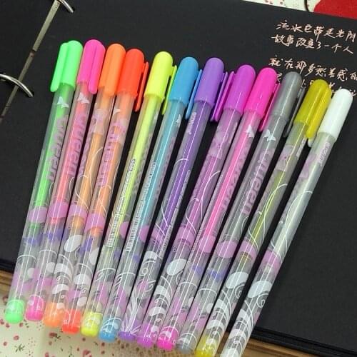 11 Pieces Colorful Gel Pens Handmade Tools Props Children Kids DIY Photo Album Accessories For Photo Album
