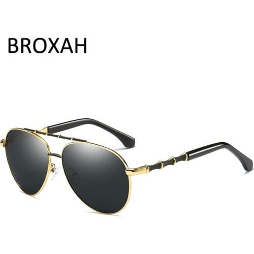Vintage Polarized Sunglasses Men 2020 Brand Driving Glasses Retro Pilot Sunglasses Male Shades