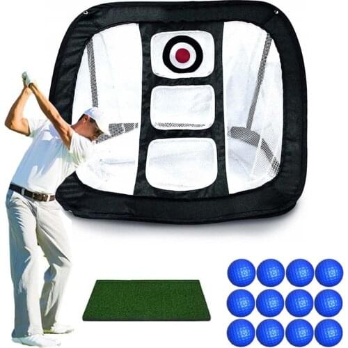 Outdoor Sport Training Golf Practice Net Golfer Pitching Hitting Chipping Cage Garden Grassland Tools Accessories Drop Shipping