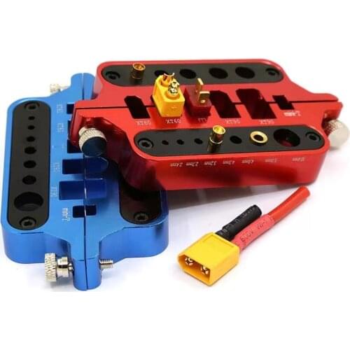Aluminum jig Soldering Aid Station RC Connector XT60 XT90 Bullet T-Plug Bullet High Quality RC Parts Toys for Children