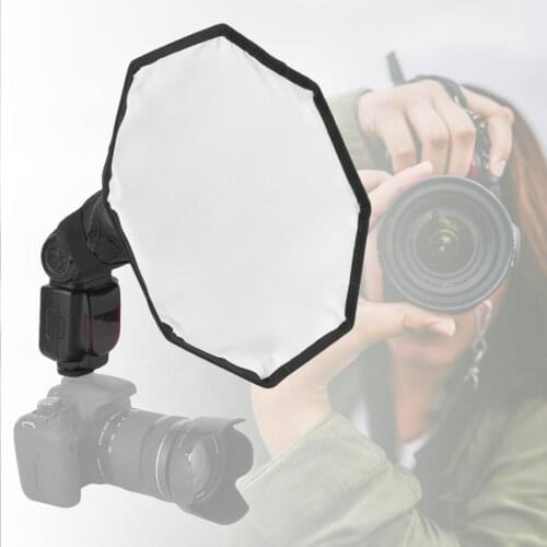 Flash diffuser 30cm Universal Mini Portable Softbox Diffuser for Flash Speedlite Speedlight flash softbox Diffuser Softbox