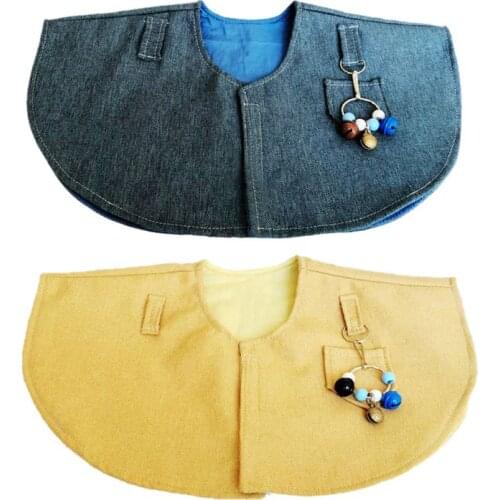 Parrot Anti-scratch Shoulder Protector Hang Bird Anklet Toys Multi-functional, for Small Size Birds African Grey Cockatoo Parak