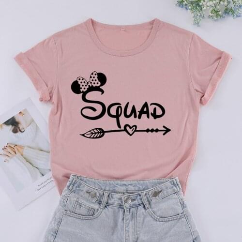 Bride Birthday Party Squad top tees Womens Short sleeve O neck Tshirt harajuku Funny Cute Letter print Graphic shirts