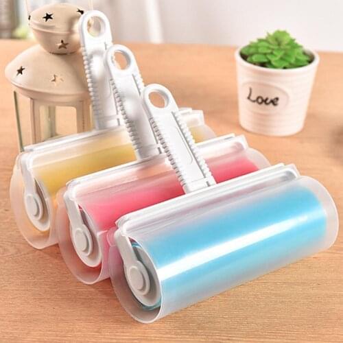 1pc Hot Remover Washable Brush Fluff Cleaner Sticky Clothes Essential Home Picker Pet Dust Roller Carpet Hair Tool Lint