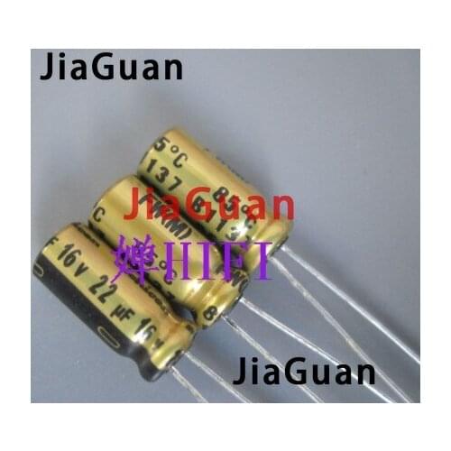 50pcs NEW NICHICON FW 22UF 16V 5X11MM audio 16v 22uf Electrolytic Capacitor 16V22uF filter amplifier 22uF/16V