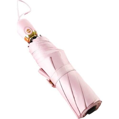Automatic Rain Umbrella Female and Male Sun Umbrella Sun Protection UV Protection Folding Sunshade Dual Use