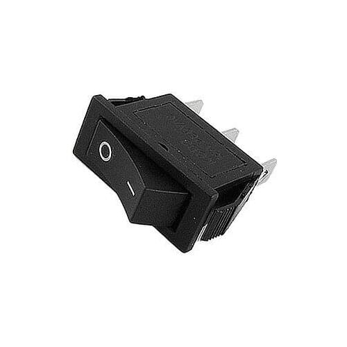 Free shipping!Free shipping !AC 250V 15A 3 Pin Solder Lug SPDT ON/ON 2 Position Rocker Switch Black Button