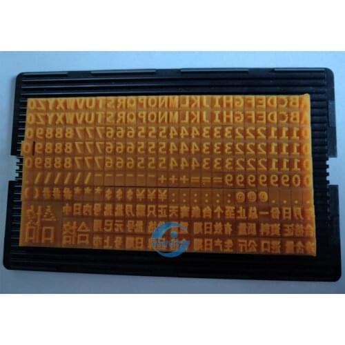 Letters and numbers for coding machine,Manufacture and expire date lot number for stamping machine