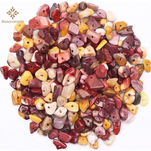 Natural Stone Beads Irregular Mookaite Chip Gravel Beads For Jewelry Making Diy Bracelet Necklace 5-8mm Wholesale