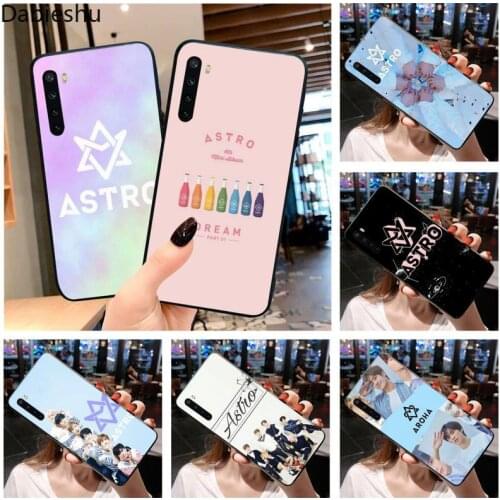 Astro Kpop Music DIY phone Case cover Shell For OPPO Realme 6 Pro Realme C3 5 Pro C2 RENO2-Z A11X