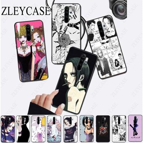 NaNa osaki High Quality black soft Phone Case for redmi note8pro note7 note5 note6pro 7A 8A 8 note9s note9pro note 8t Cover