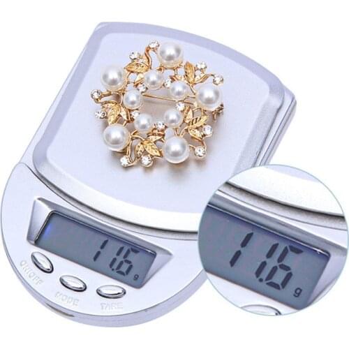 Digital Kitchen Scale LCD Display 1g/0.1oz Precise Food Jewelry Electronic Scale for Cooking Baking Weighing Scales Accessories