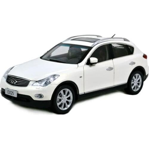 Hot Sale High Classic Authentic 1:18 Infiniti Ex25 2013 Suv Diecast Car Model for Collection, Kids Gift