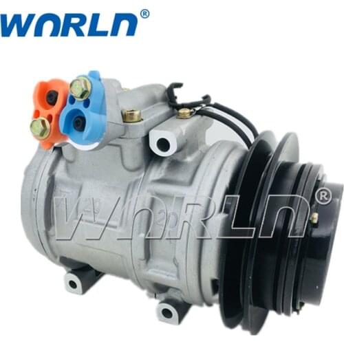 Car Air Conditioning Compressor For Iveco 10PA20C 132mm 1PK Model Used Compressor Pumps