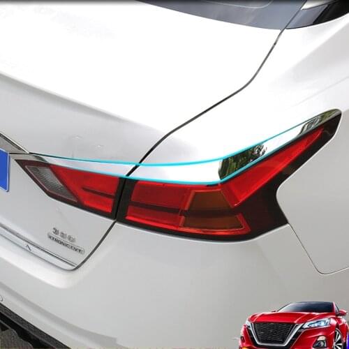 Lsrtw2017 Car Rear Headlight Trims Decoration Lights Cover for Nissan Teana Altima 2019 2020 2021 Accessories Auto Styling
