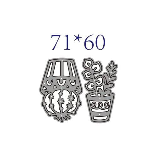 Metal cutting dies cut die mold cactus Scrapbook paper craft knife mould blade punch stencils dies
