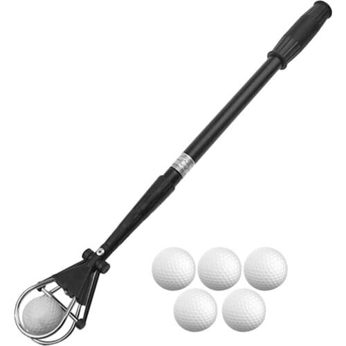 Golf Ball Retriever Metal Golf Ball Retriever Telescopic Golf Ball Picker Golf Accessory the Best Gift for Golf Lovers