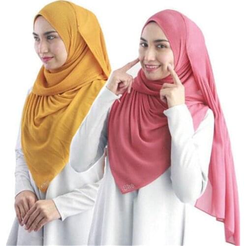 Spring and Summer 2021 new skirt, pearl chiffon long scarf for womens high quality scarf, monochrome shawl