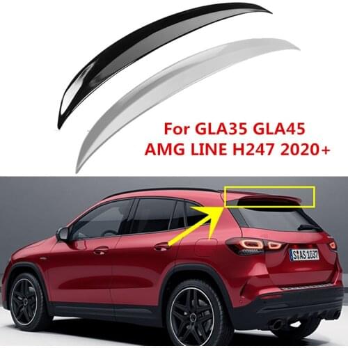 New For Mercedes Benz GLA180 GLA200 GLA220 GLA250 GLA35 GLA45 AMG H247 2020 2021 2022 2023 2024 Rear Trunk Spoiler Tail Wing Lip
