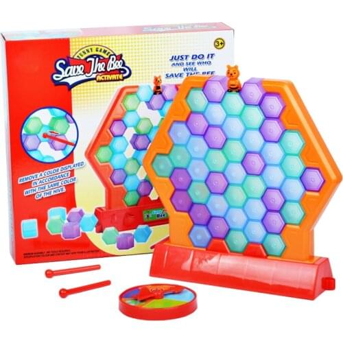 Icebreaker Bord Game Kids Table Games For Family Party Save Bees Toys Beating Ice Puzzle