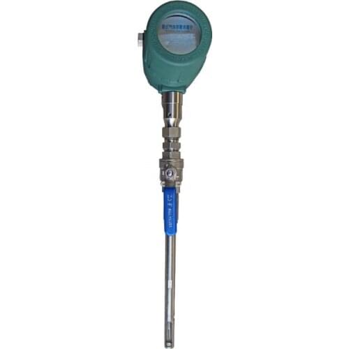 Industrial Air Thermal Gas Mass Flow Meter insertion type
