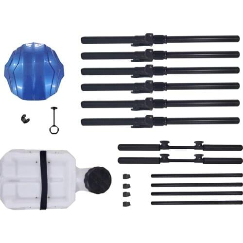 16L Agricultural Spraying Drone 1700mm 6 Axis Waterproof Folding Hexacopter Frame 16KG Sprinkler Parts 12S X8Power