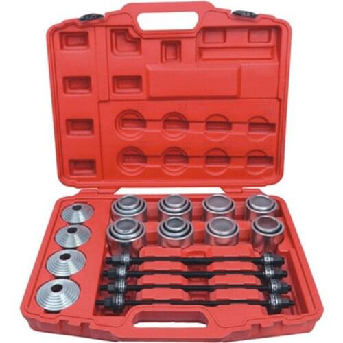28pcs Master Press and Puller Sleeve Kit Bearings Bushes Seals Removal Tool car repair tool