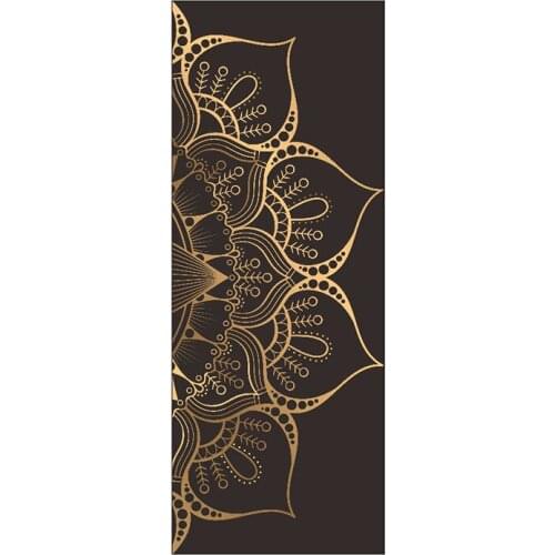 Religion Door Sticker Easter Day Theme Self-adhesive PVC London Decor Wallpaper Refrigerator Sticker for Bedroom Home Decoration