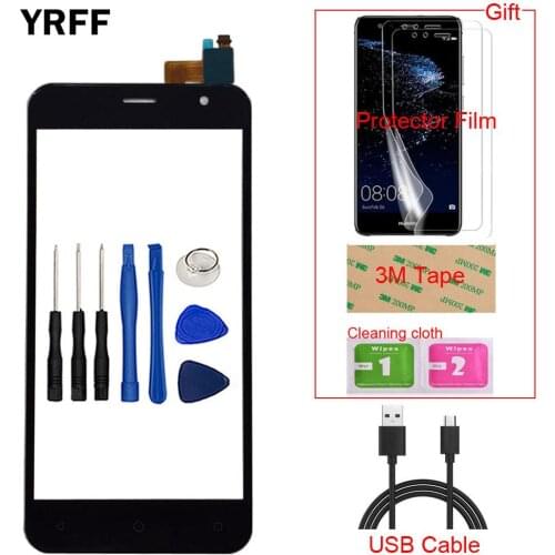 5.0'' Mobile Touch Screen For Prestigio Muze B3 PSP3512 DUO PSP 3512 Digitizer Panel Touch Front Glass Sensor Tools Gift