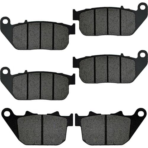 For Harley Davidson XL883 R Sportster XL883R 2005 2006 2007 2008 2009 2010 2011 2012 2013 2014 Motorcycle Brake Pads Front Rear