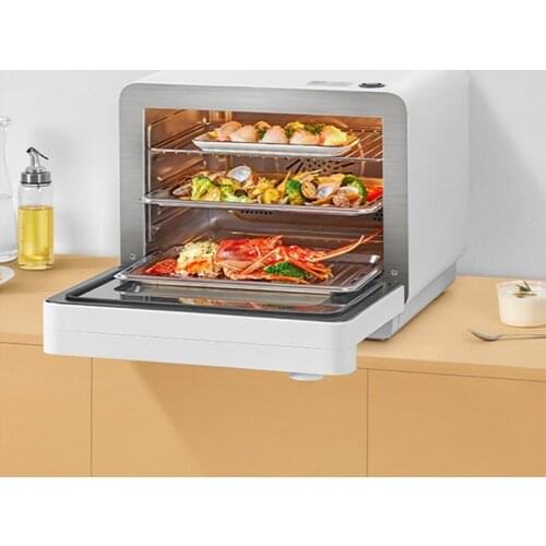 Xiaomi Mijia 220V Smart Steaming Oven 30L Household Steam Oven Electric Oven for Baking Pizza Oven Multi-purpose Baking Season