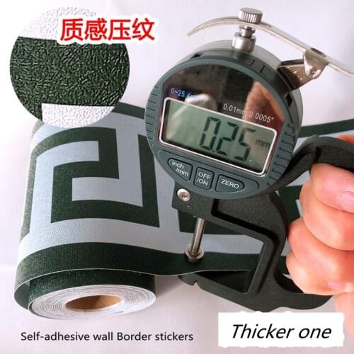 Waterproof self-adhesive bathroom kitchen wall Border wall stickers