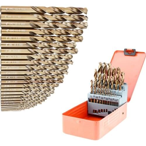 High speed steel HSS.CO.M35 drill 1-13mm High Speed Steel Drill Bit Straight Shank Drill Twist Drill