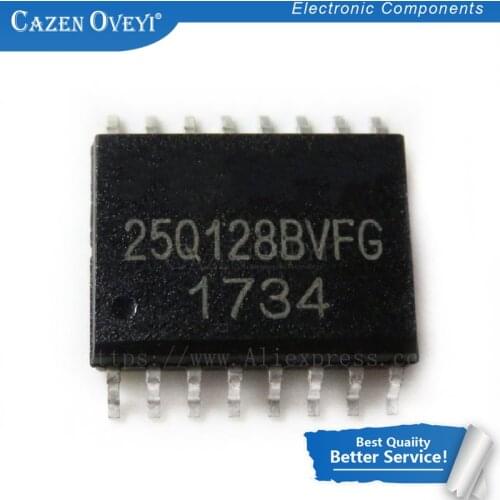 1pcs/lot W25Q128BVFG 25Q128BVFG 25Q128FVFG sop-16 In Stock