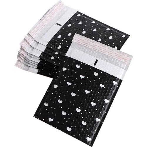 New 10pcs Bubble Mailers purple Poly Bubble Mailer Self Seal Padded Envelopes Gift Bags For Book Magazine Lined Mailer Self Seal