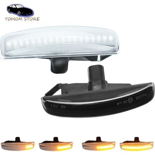 2x LED Dynamic Side Marker Light for Land Rover Discovery 3& 4 Freeland 2 Range Rover Sport LED Side Indicator Blinker Turn Lamp