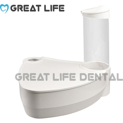 Upgrade Dental Chair Plastic 3 in 1 plate Cup Storage Holder Tissue Box Tray Plate Dental Chair Spare Parts