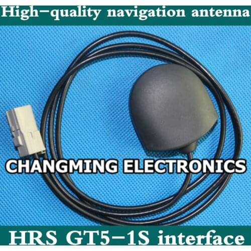 High-quality HRS GT5-1S interface DVD navigation GPS antenna installed in front of 1 meter long 3M glue(Free Shipping)5PCS