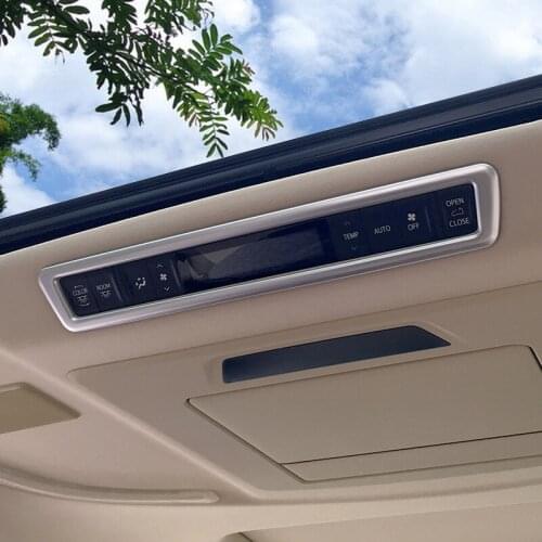 ABS Plastic For Toyota Alphard 2016 2017 2018 car styling auto accessories Car Rear Air Vent outlet panel Cover Trim