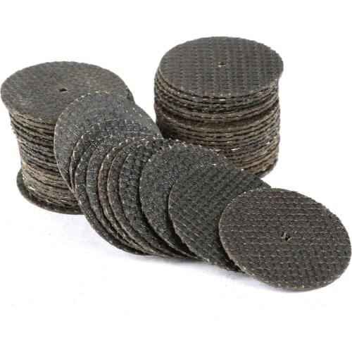 50pcs dremel accessories 32mm Cutting Discs Resin Fiber Cut Off Wheel Discs for Rotary tools Grinding Abrasive Tools