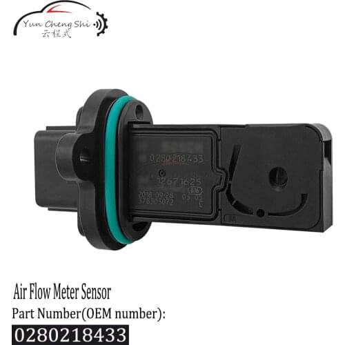 0280218433 12671625 MAF Air Mass Meter Sensor For Vauxhall Astra Zafira