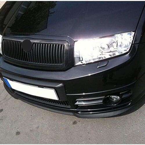 For Skoda Fabia MK1 Front Bumper Lip Cup Spoiler Lip Splitter Valance Cupra