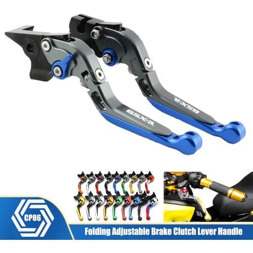 For SUZUKI GSXR600 GSXR750 2004-2005 K4 K5 Motorcycle Adjustable Brake Clutch Lever Levers