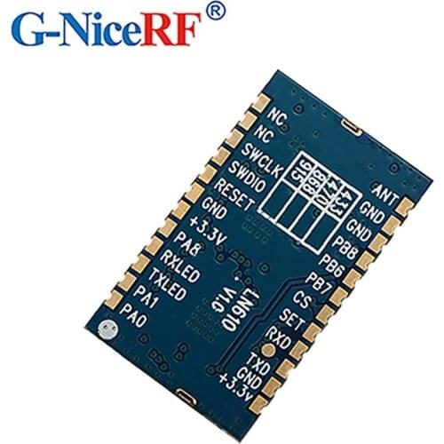 1Piece LN610 100mW 4.5km 868mhz/915mhz TTL Interface Node RF Module,works with LORAWAN SX1301 gateway